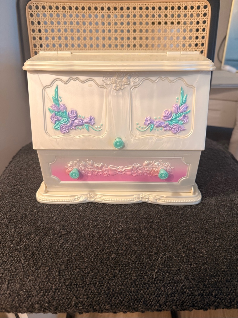 Vintage-Fairy Winkles Jewelry Box